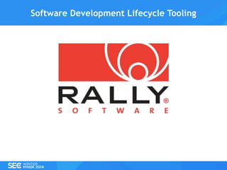 Software Development Lifecycle Tooling

 