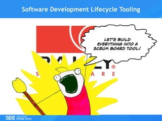 Software Development Lifecycle Tooling

 