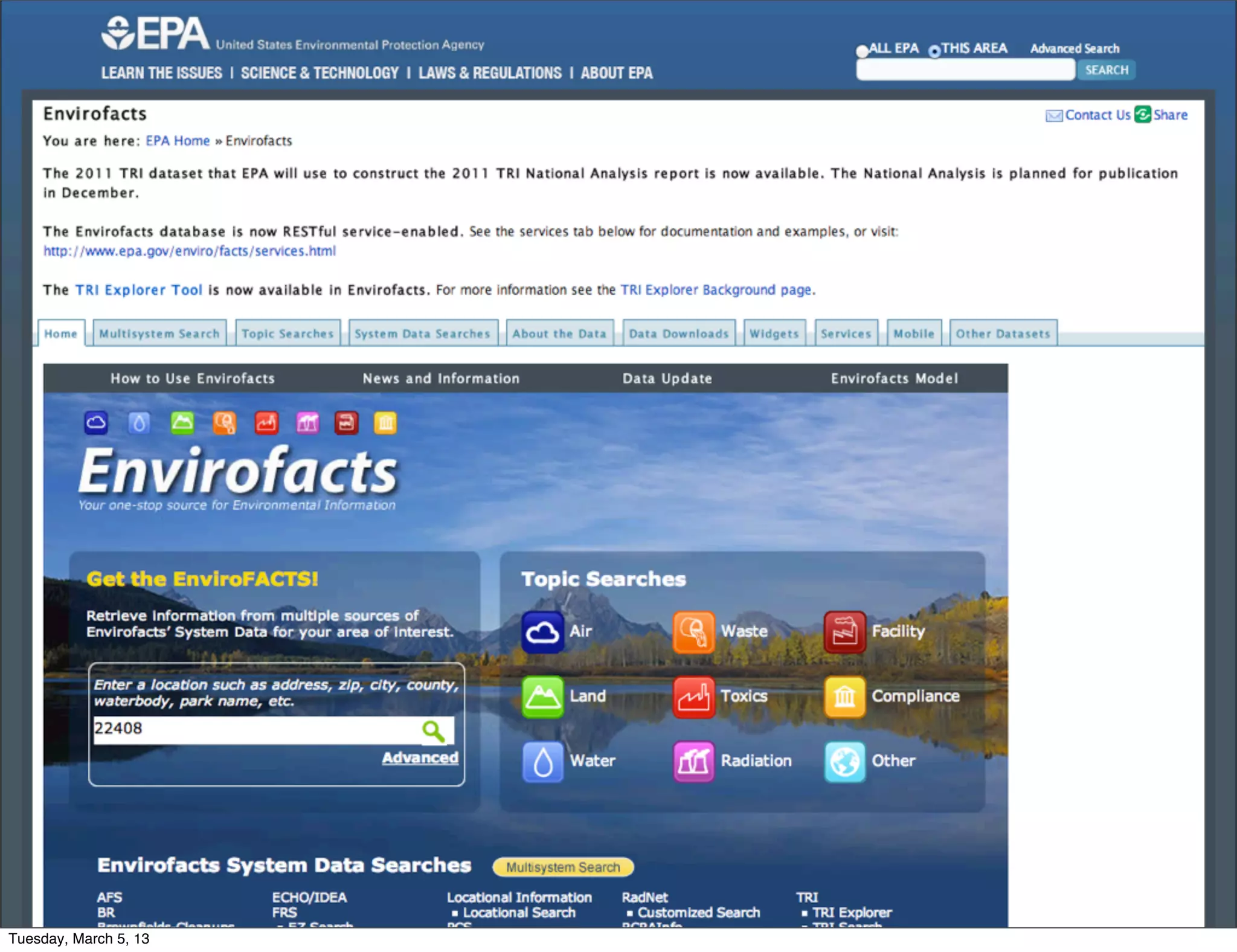 Tuesday, March 5, 13
 