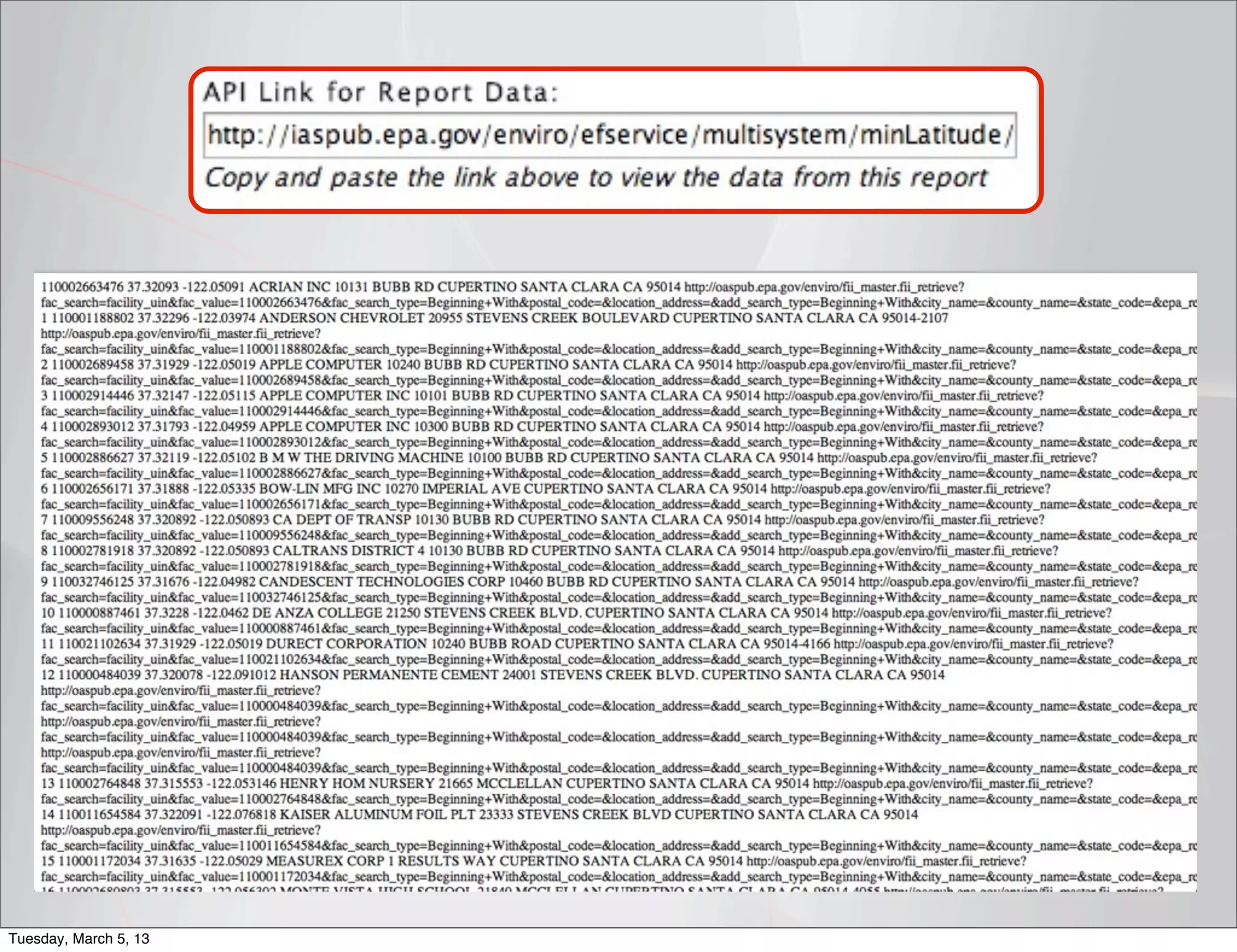 Tuesday, March 5, 13
 