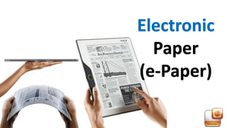 ElectronicPaper(e-Paper)  