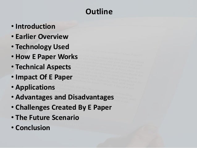e paper slides