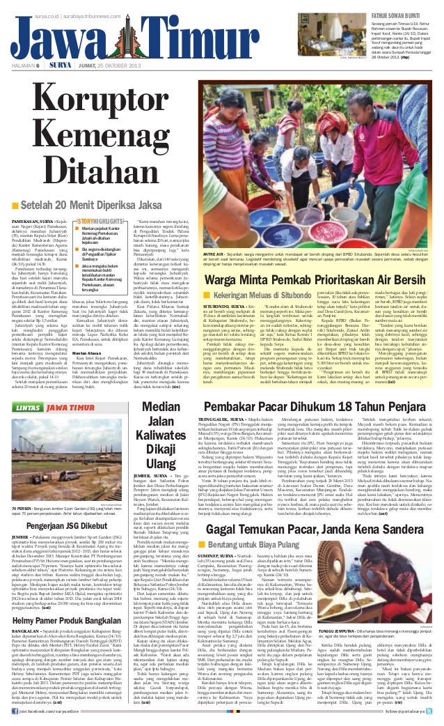 Epaper surya 25 oktober 2013