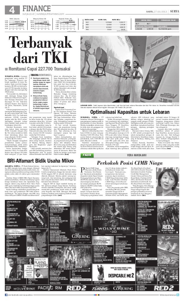 Epaper Surya 27 Juli 2013