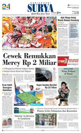 Epaper surya 27 oktober 2013 | PDF