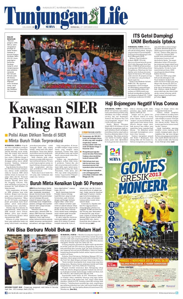 Epaper surya 27 oktober 2013 Epaper surya 27 oktober 2013