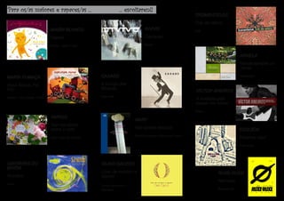 Para os/as maiores e rapaces/as ... ... escoitaren!!
MMAAGGÍÍNN BBLLAANNCCOO
Gatuxo
Infantil – Disco Libro
MMAARRÍÍAA FFUU...