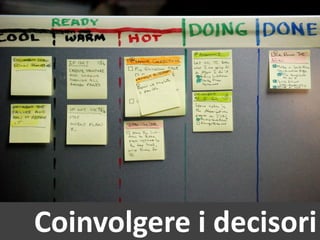 Coinvolgere i decisori
 