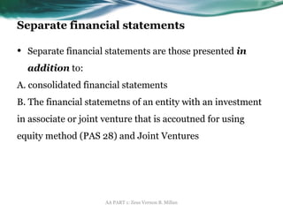 Separate Financial Statements Example E_PAS-27_SEPARATE-FinancialStatements.pptx