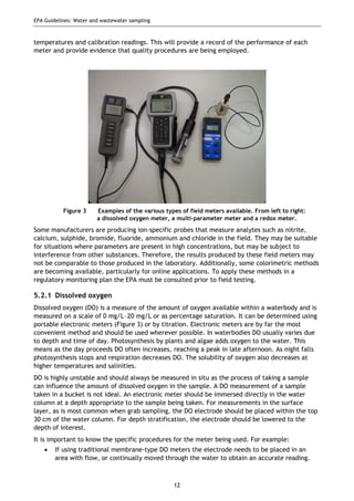 Epa Water Testing EPA Water Sampling Guide | PDF