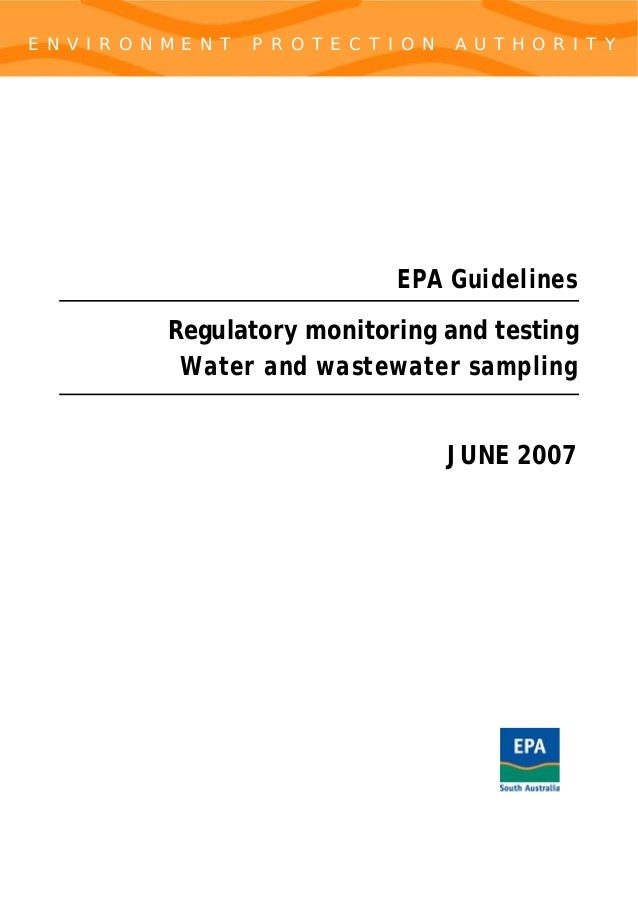 EPA Water Sampling Guide