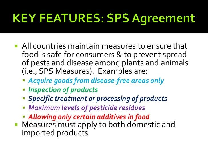 Sanitary and PhytoSanitary (SPS) Dr. Janil GoreFrancis Plant Pr…