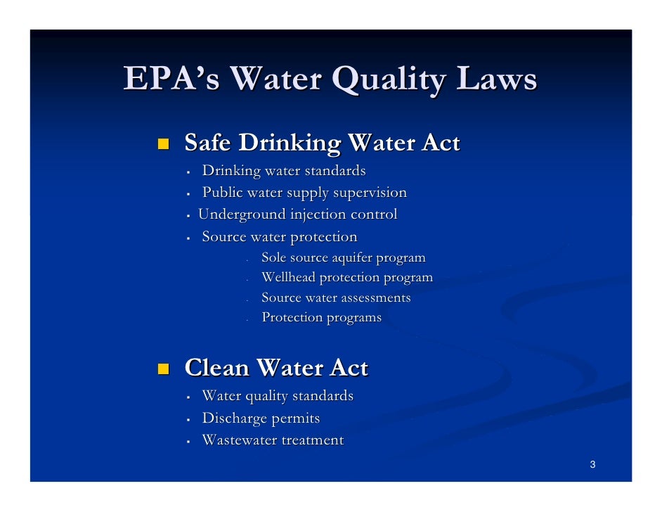 EPA\'s Source Water Protection Program