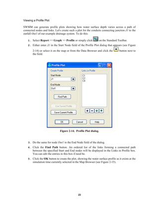 Path Profile Swmm Epaswmm5 user manual | PDF