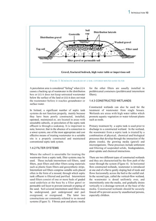 Wisconsin Mound System EPA Wastewater Treatment for A Single House | PDF