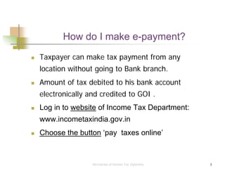 E Payment Procedure