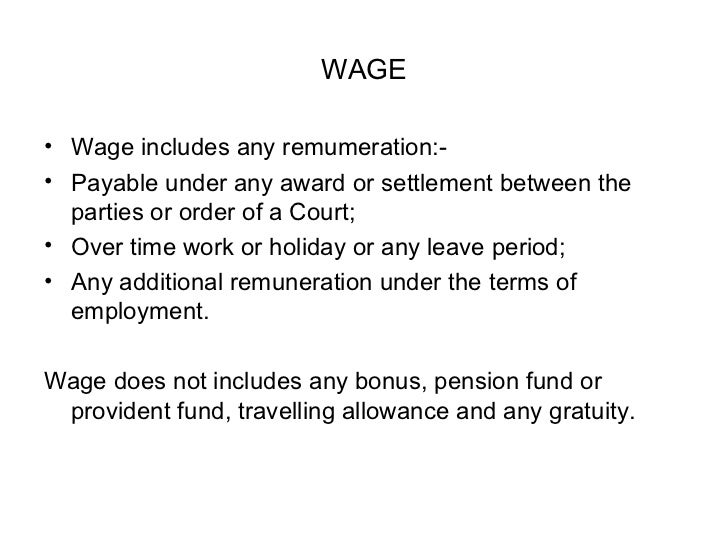 Payment of Wages Act, 1936