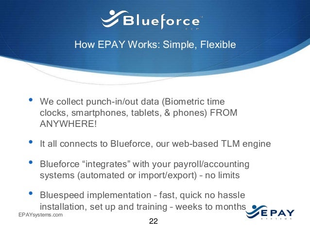 epay systems time and attendance solutions for employers with a dist