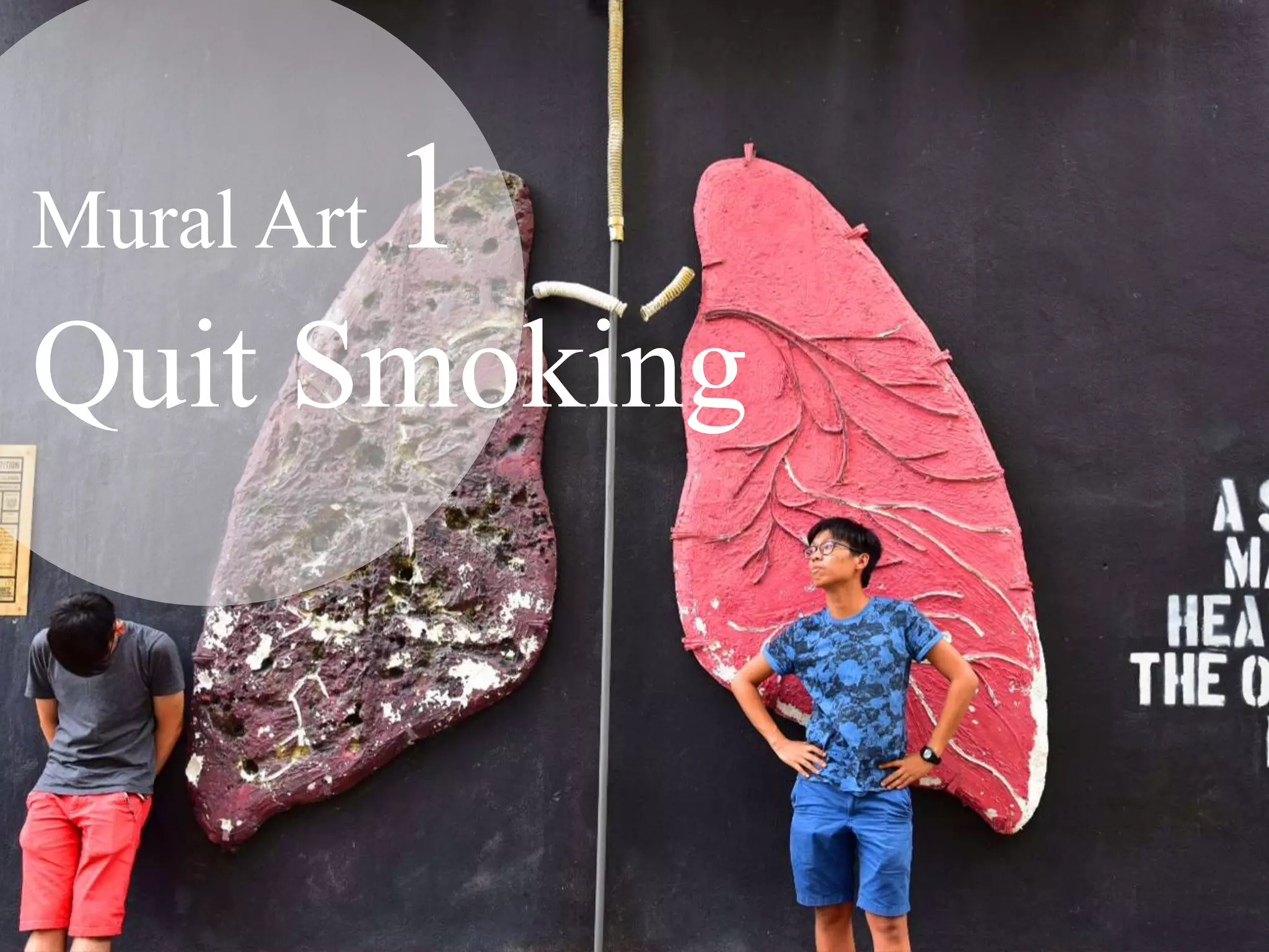 Mural Art 1
Quit Smoking
 