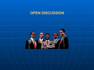 OPEN DISCUSSION 