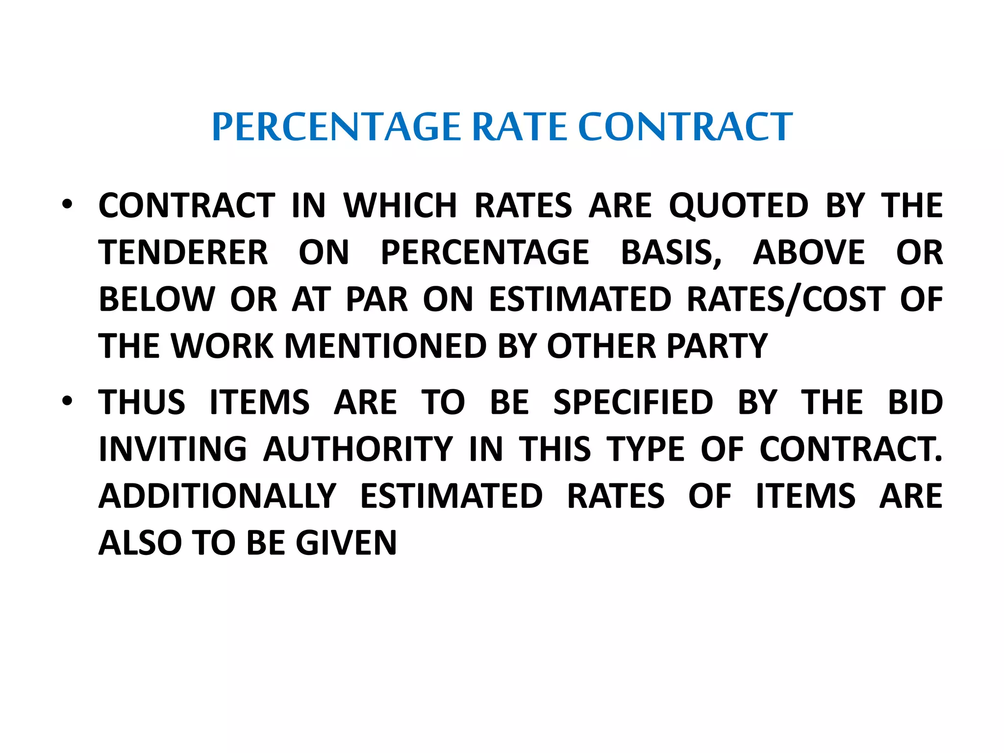 EPC and other types of contracts | PPTX