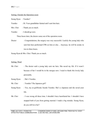 Cheating Death Script Epc drama script | PDF