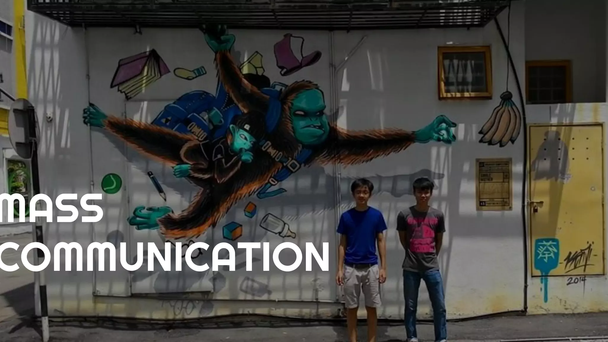 COMMUNICATION CONCEPTS
MASS
COMMUNICATION
 