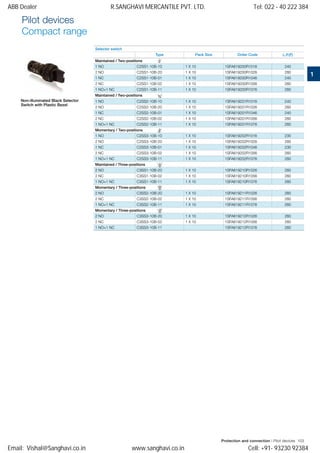 ABB Price List 2016