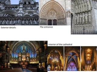 The entranceExterior details
Interior of the cathedral
 