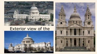 Exterior view of the
cathedral
 