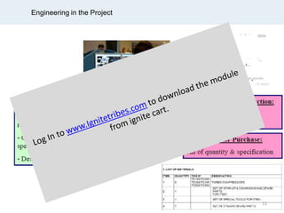 Engineering in the Project
11
 