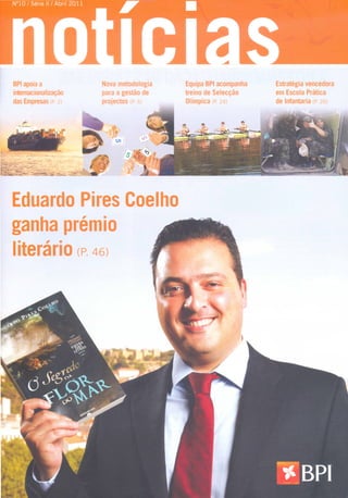 Entrevista a Eduardo Pires Coelho (Fonte: Notícias BPI)