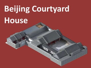 Beijing Courtyard
House
 