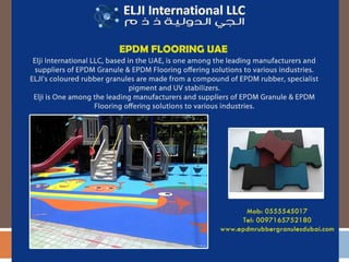 EPDM Flooring UAE