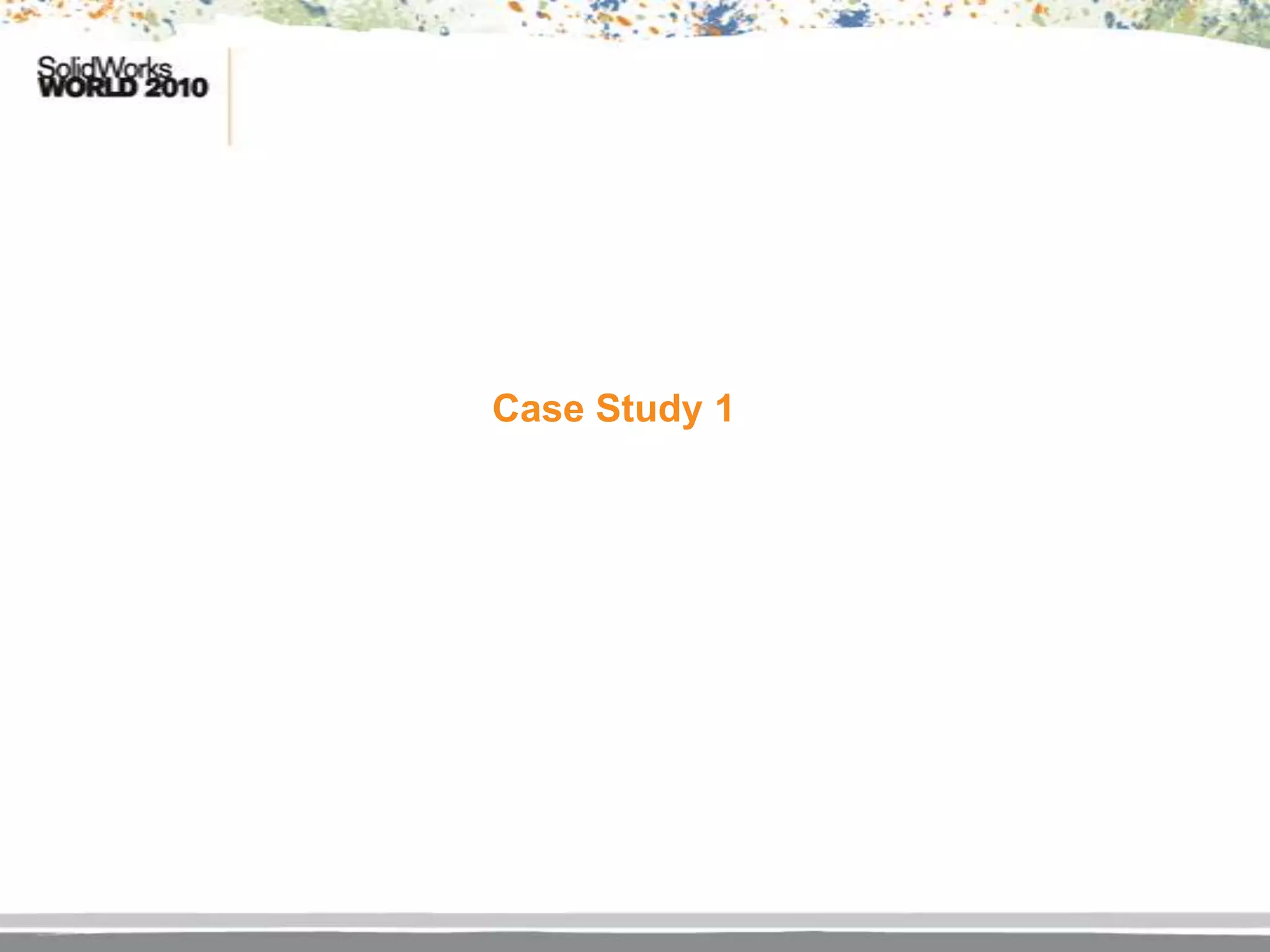 Case Study 1
 