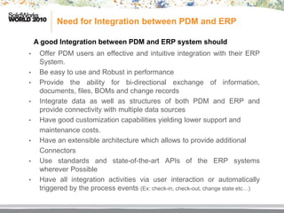 PLM-ERP Integration | PDF