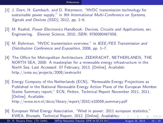 hvdc tutorial Your training program hvdc and facts – benefits of power electronics – transmission solution technology overview, for non-technical employees . hvdc tutorial Your training program hvdc and facts – benefits of power electronics – transmission solution technology overview, for non-technical employees .