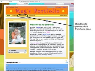 Direct link to presentations from home page 