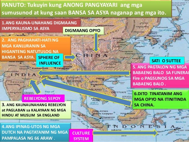 Ano Ang Bansang Kanluranin Na Sumakop Sa China