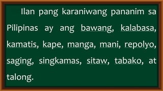 Epekto ng klima