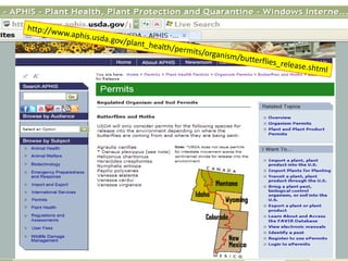 Permitting Matrix Examples ePermits Butterfly Matrix | PDF