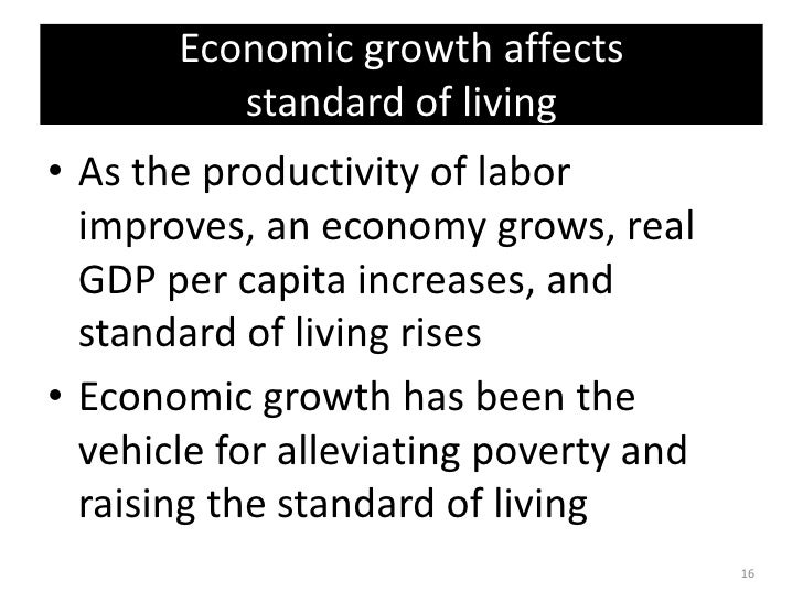 Epf2f productivity and standard of living