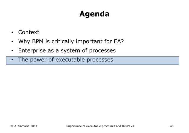 Importance of executable processes and BPMN | PPT