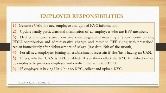 Ppt On Provident Fund New Amendments 2020 The Employees Provident