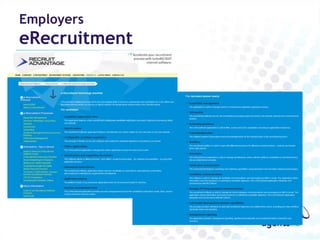 Employers
eRecruitment
 
