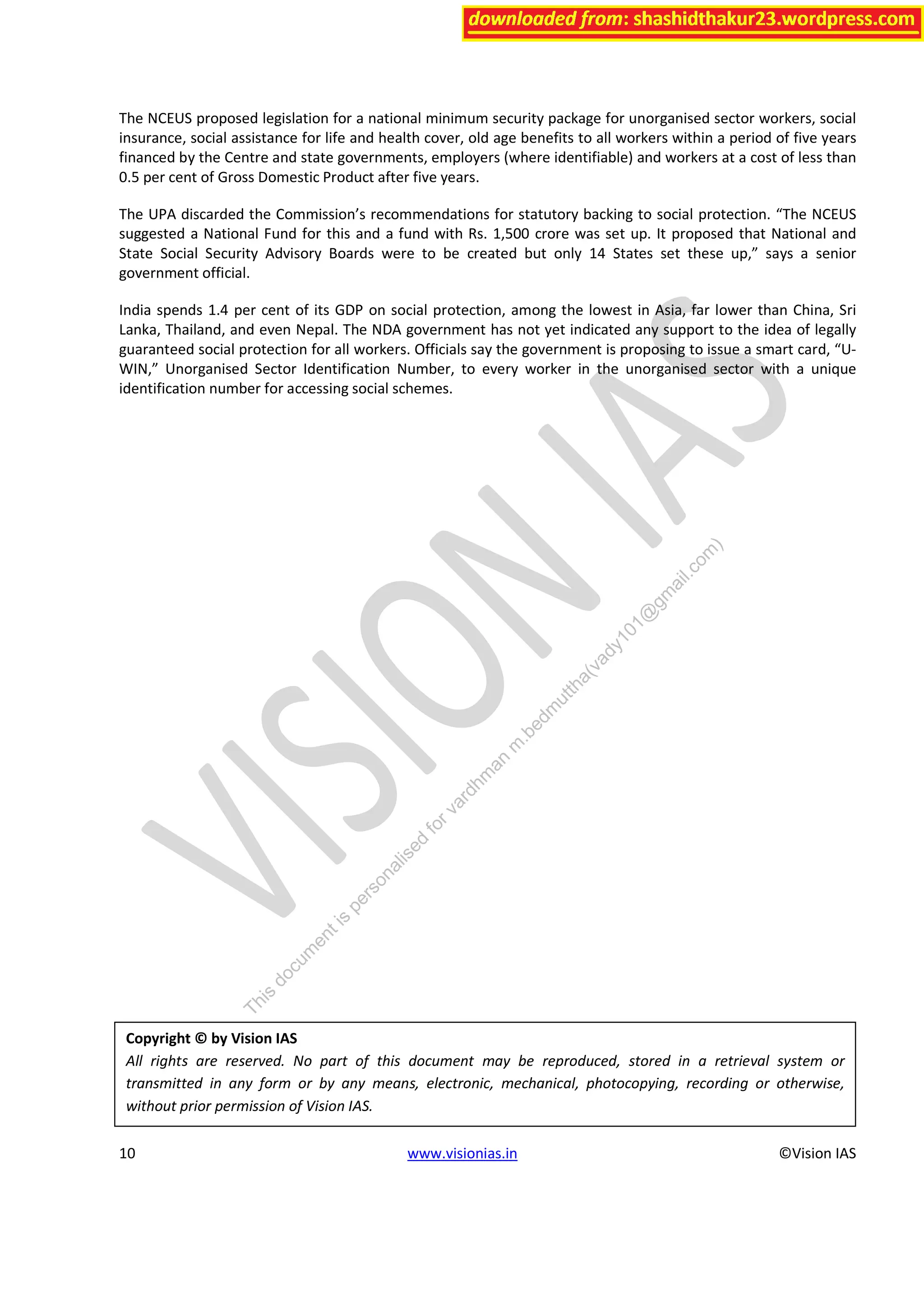 EPFO study material NCERT Gist for upsc.pdf