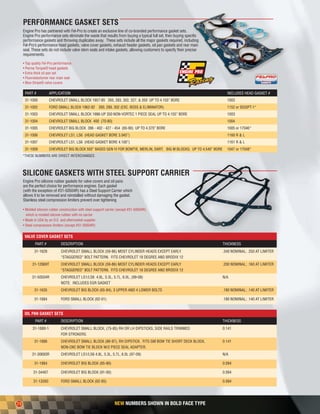 Fel Pro Performance Catalog.pdf Engine Pro Performance Parts Catalog | PDF