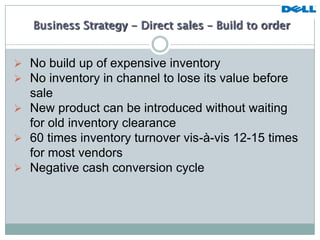  Future Strategy for Growth Dell – Background and OverviewFounded by Michael Dell – 1984