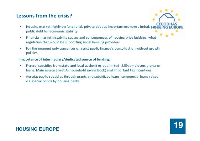 European Parliament Hearing Social Housing A Way Out Of