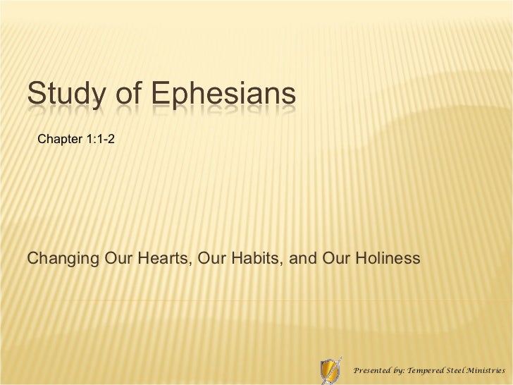 Ephesians 1 1 2 Ephesians 1 1 2